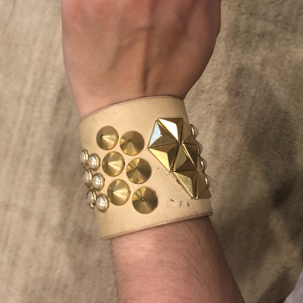 Eddie Borgo x J. Crew Leather Cuff Bracelet
